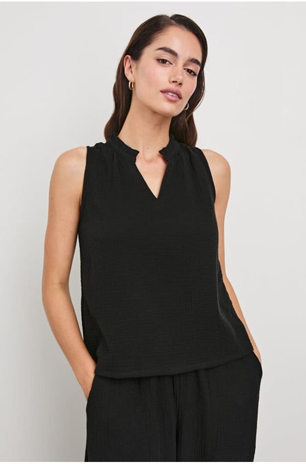 christy top in black