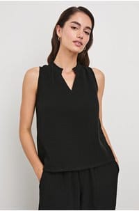 christy top in black