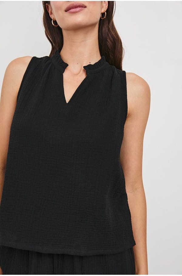 christy top in black