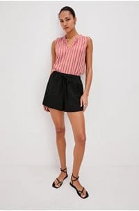 christy top in cabana stripe