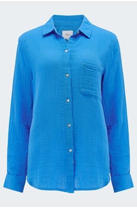 Ellis Shirt in French Blue