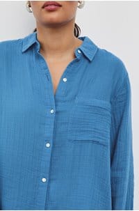 ellis shirt in french blue