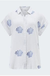 jamie shirt in blue seashells