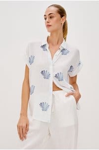 jamie shirt in blue seashells