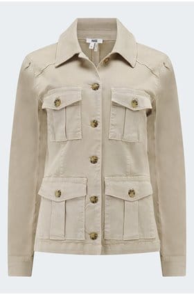 Stacey Jacket in Soft Sand