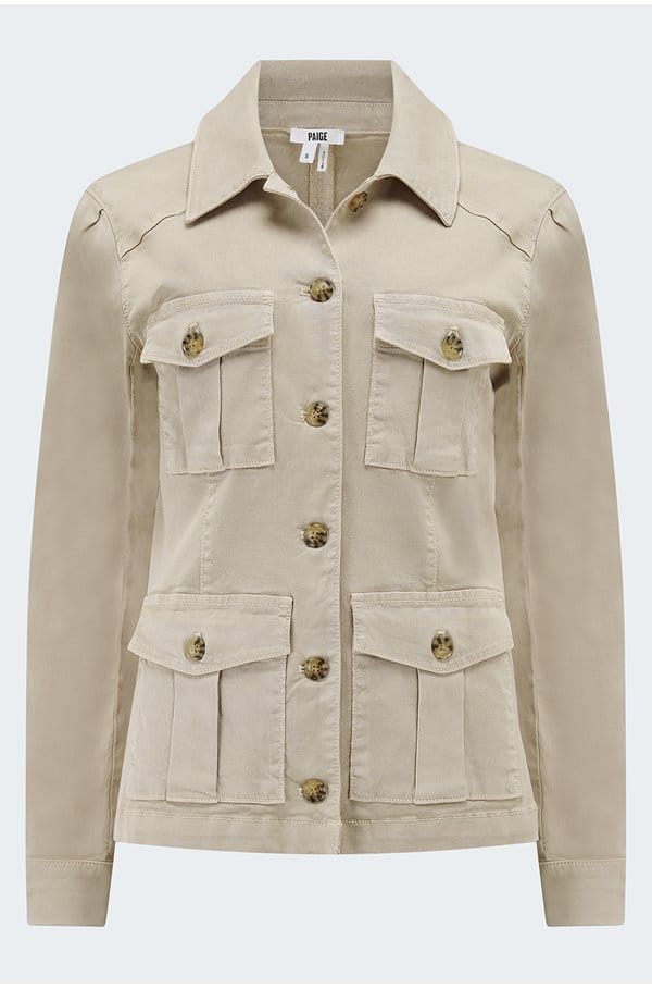 stacey jacket in soft sand