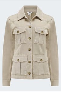 stacey jacket in soft sand