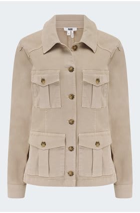 Stacey Jacket in Soft Sand