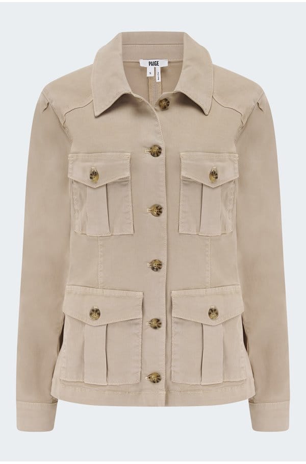 stacey jacket in soft sand