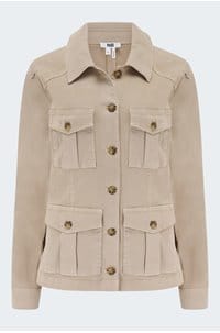 stacey jacket in soft sand