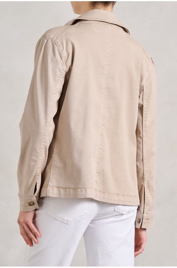 stacey jacket in soft sand
