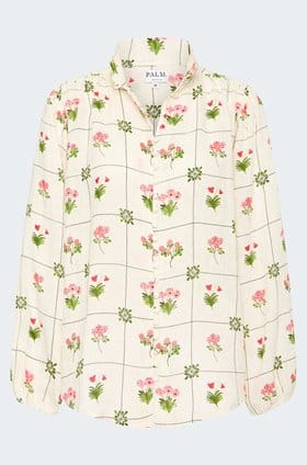 Bella Blouse in Flower Ceramic