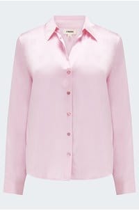 tyler long sleeve blouse in blush