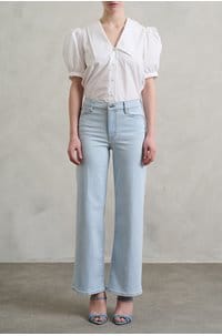 le slim palazzo in feather