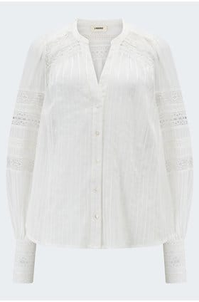 Kiera Blouse in Ivory 