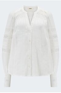 kiera blouse in ivory 