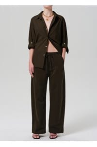 kayla shirt in dark olive