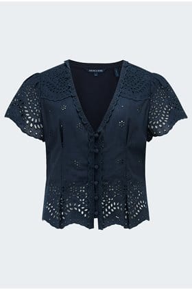 Quinta Top in Navy