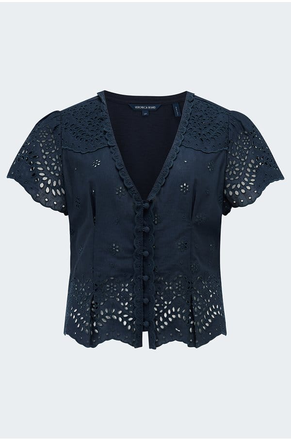 quinta top in navy