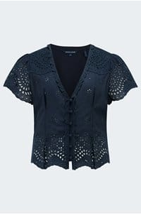 quinta top in navy