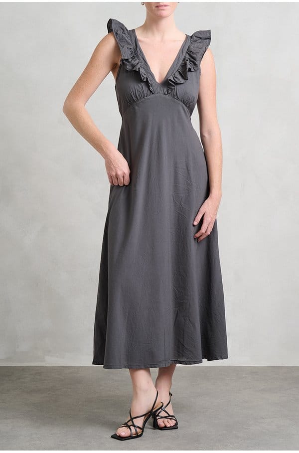 candance dress in ash