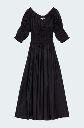Ischia Dress in Black