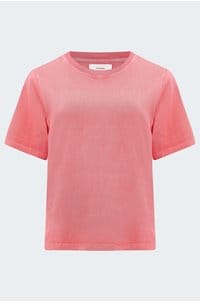 georgy tee in coral clay 