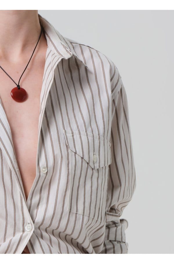 shay shirt in albi stripe