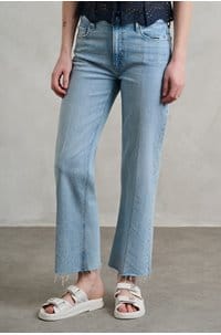 leenah ankle with raw hem in brightside