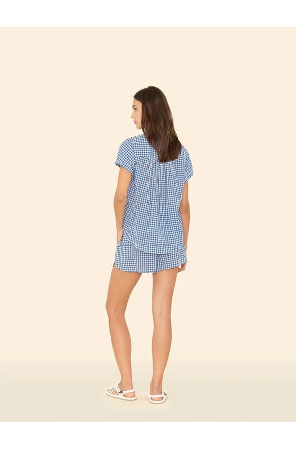 starla short in atlantic blue