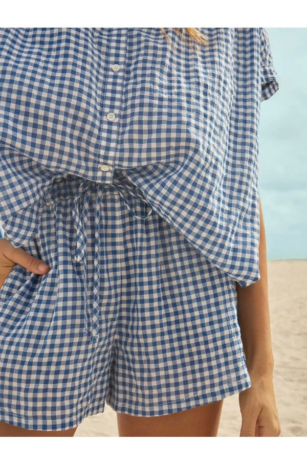 starla short in atlantic blue