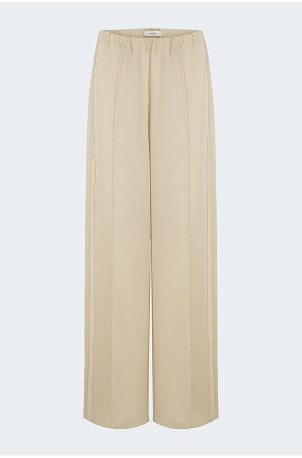 side strap wide leg pant in pale canyon