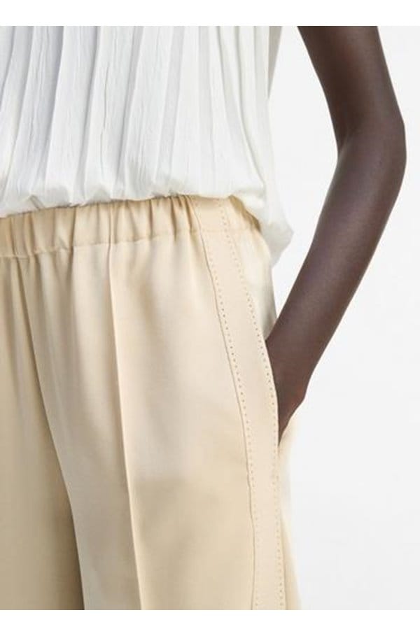 side strap wide leg pant in pale canyon