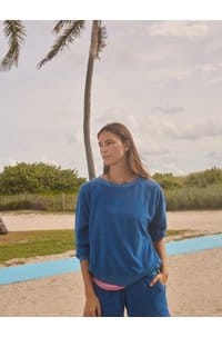 hopper sweatshirt in figi blue