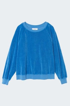 Hopper Sweatshirt in Figi Blue