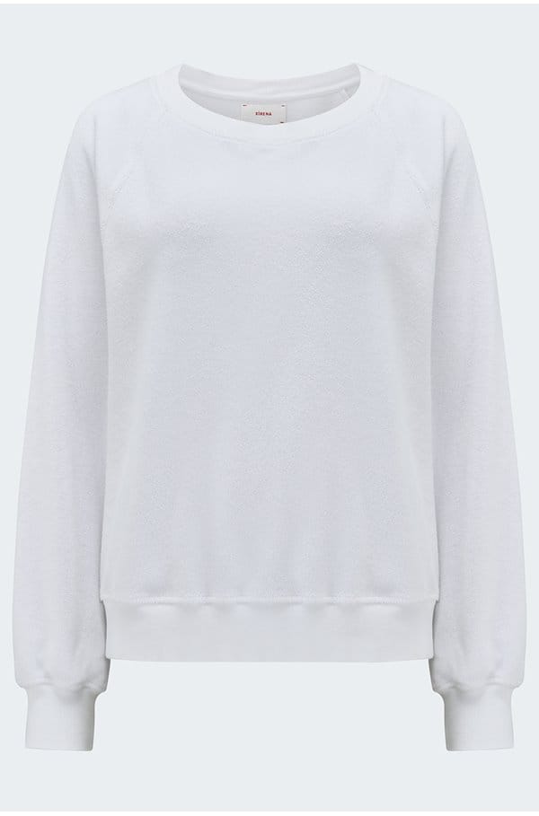 hopper sweatshirt in white
