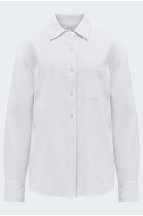 Addison Shirt in White