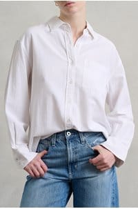 addison shirt in white