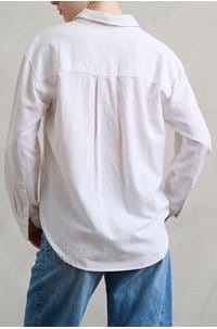 addison shirt in white