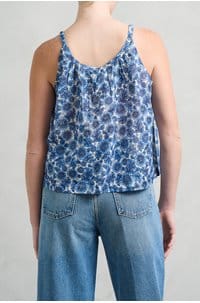 nalina top in bleu soleil