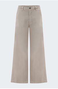 caden wide leg trouser in sulfur simple taupe