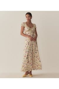 valerine dress in windswept blooms