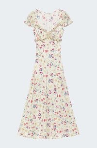 valerine dress in windswept blooms