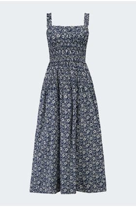 Marianne Dress in Jessamine Calico