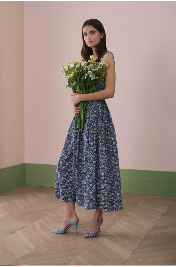 marianne dress in jessamine calico