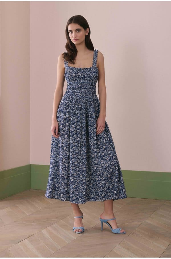 marianne dress in jessamine calico