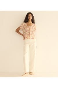 frederica top in fleur de provence