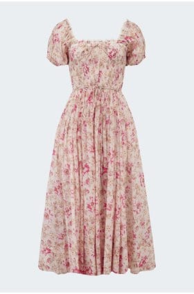 Stanza Dress in Fleur De Provence