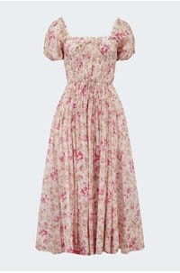 stanza dress in fleur de provence