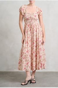 stanza dress in fleur de provence